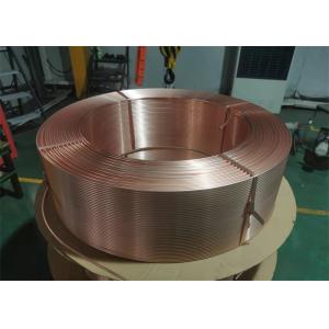 Buy cheap clean Surface Level Wound Coil , Refrigeration Lwc Copper Tube from wholesalers