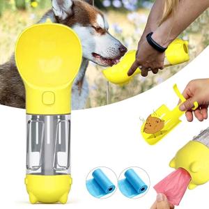 Buy cheap Portable Dog Drinking Bottle 300ML Waste Bag Holder from wholesalers