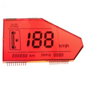 Buy cheap 7 Segment Motorcycle Speedometer TN LCD Screen Transflective from wholesalers