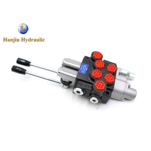 Buy cheap Hydraulic Control Solenoid Valve Two Spool Hydraulic Valve 40 Liters With Single Float Detent from wholesalers