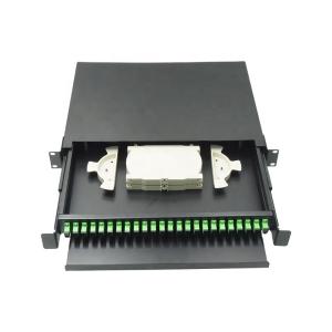 Buy cheap 48 Splice SC APC Fiber Optic Patch Panel FTTx Patch Panel Enclosure from wholesalers