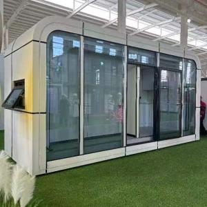 Buy cheap Economic Movable Prefab Capsule Hotel Apple Cabin Container House from wholesalers