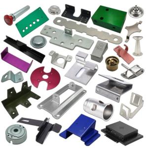 Buy cheap Customized Aluminum Stamping Parts for Powder Coated Supporting Fabrication from wholesalers