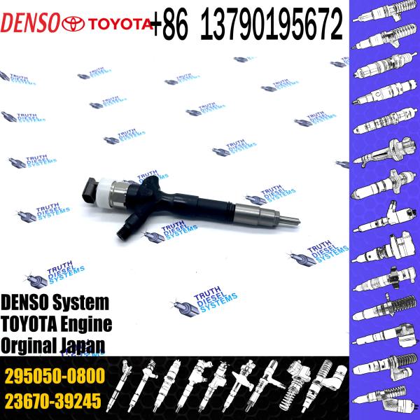 Genuine auto parts 260100-6020 for 2KD-FTV common rail injector Assy 23670-0L110,2367009380,23670-30420,295050-0800