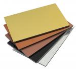 Buy cheap Heatproof Multipurpose ACP Mirror Sheet , Nontoxic Mirror Aluminium Composite Panel from wholesalers