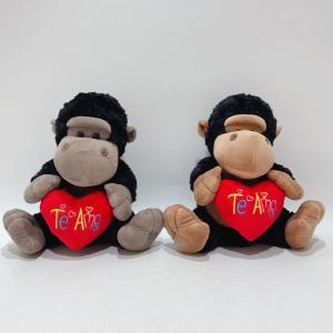 Buy cheap Plush Toy Gorilla With Red Heart Item With BSCI Audit from wholesalers