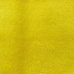 Buy cheap Warp Knitted Microfiber Cleaning Fabric Yellow 40x40 Piped Polyester Polyamide from wholesalers