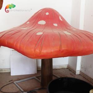 Buy cheap Highly Durable Fiberglass Animatronic Mushrooms Illuminated Animals In Theme Park from wholesalers