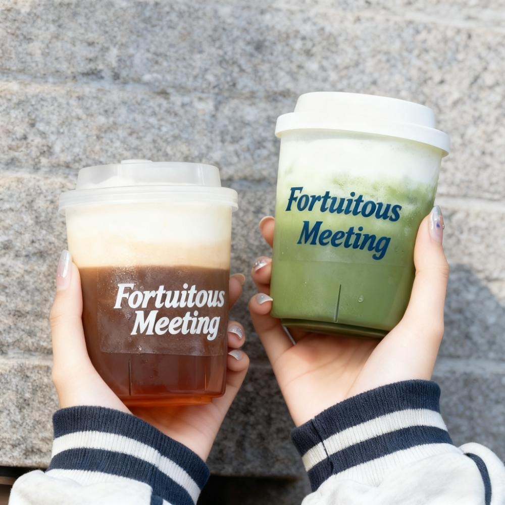 Buy cheap Custom Logo Fat Plastic Cup 16oz Milk Tea Ice Coffee Hard PP Matte Coffee Plastic Stubby Cup from wholesalers