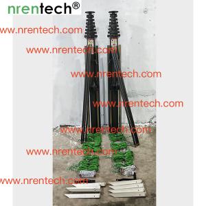 Buy cheap 10m aluminum telescoping mast/manual crank winch telescopic mast/ push telescoping mast from wholesalers