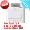 Buy cheap 5 in1 Camera Connection Kit, T-FLASH (TF) Card / Micro SD Reader For IPad 2 from wholesalers