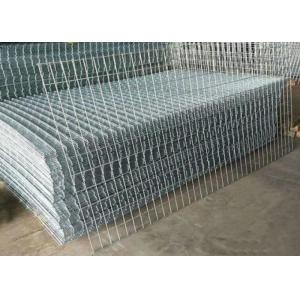Buy cheap 4' X 8' Galvanized Welded Wire Mesh With Uniform Mesh Size  For Reinforcement from wholesalers
