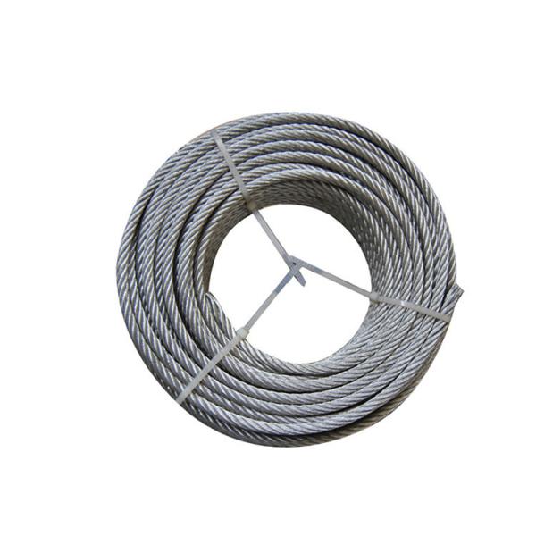 Buy cheap 7X19 7X7 3mm Galvanized Steel Wire Rope 1570Mpa-1960Mpa 1/16"-5/8" from wholesalers