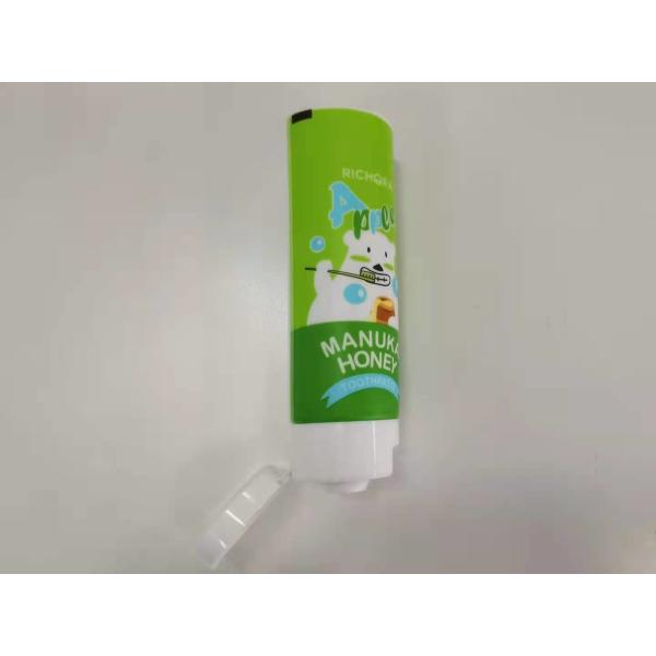D35*101mm 50g Kids Empty Toothpaste Tube Gravure Printing Pbl Tube With Flip Top Cap