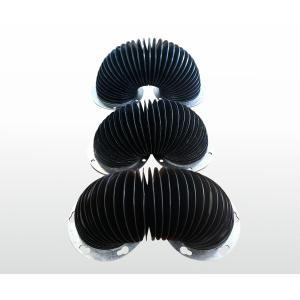 China ELASTIC BELLOWS  for lifting tables or round sewn to spiral springs to protect shafts ,columns and spindles used for jet cutting machines laser plasma or water jet on sale China ELASTIC BELLOWS  for lifting tables or round sewn to spiral springs to protect shafts ,columns and spindles used for jet cutting machines laser plasma or water jet on sale