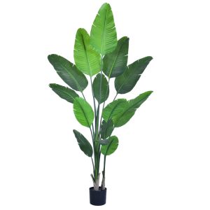 Buy cheap Wholesale 180cm (5.9ft) Artificial House Plants Indoor Bird of Paradise Tree - Model K | Haihong Factory Direct | Large Faux Plants for Home Decor | Low Maintenance from wholesalers