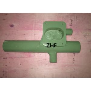 Buy cheap Left Hand Plate Ductile Iron Pipe  Fittings Heavy Duty Easy To Assemble product