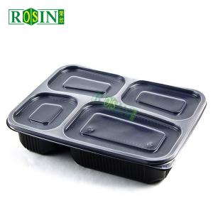 Custom Takeaway Food Container PP Multi Compartment Take Out Containers