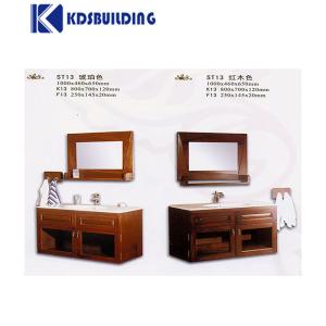 Buy cheap Basin Small Bathroom Vanity Cabinet With Mirror from wholesalers