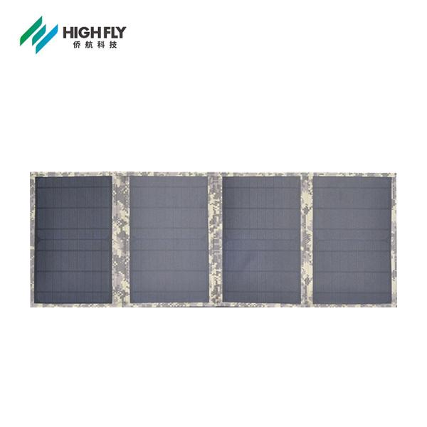Quality Outdoor Camping Monocrystalline Silicon 60W 18V Foldable Solar Panels for sale