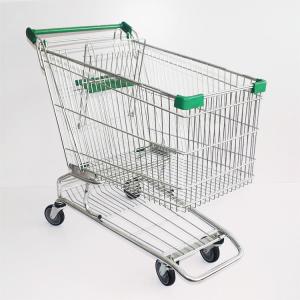 Buy cheap Convenient Customized Logos Metal Shopping Carts Trolley For Supermarket 60L-240L from wholesalers
