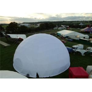 Buy cheap Waterproof Steel Geodesic Dome Shelter 30M Diameter Garden Gather from wholesalers
