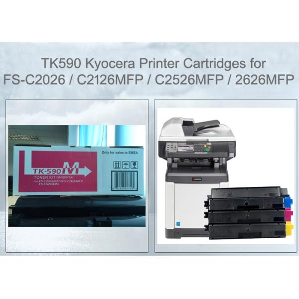 Quality Kyocera TK590M Toner Cartridge Magenta For FS-C2526 C2626 M6026 M6526 Original for sale