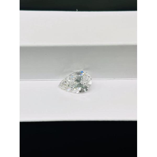 Quality Synthetic Pear Shaped Lab Created White Diamonds VS1 Clarity Grade for sale