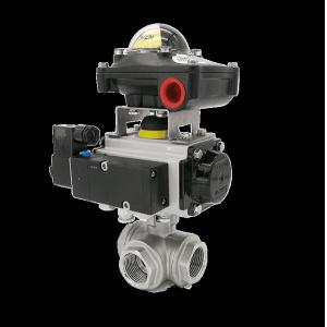 Buy cheap Pneumatic Titanium Ball Valves Gr1 And Gr2 8-Inch Class 150 DN 15-250 For Fluid Flow from wholesalers