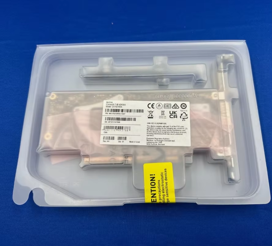 Buy cheap MCX75310AAS-HEAT Mellanox ConnectX-7 Adapte Card 200GbE/NDR200 Wireless Lan OSFP Port 3.3V Power Crypto Disabled from wholesalers