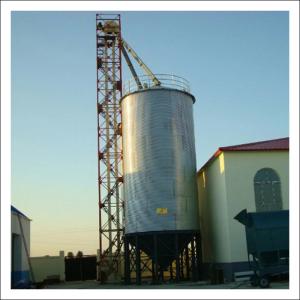 Buy cheap 1500T Hopper Bottom Big plastic pellet storage silos from wholesalers