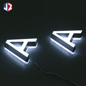 Input 110-240V LED Acrylic Signage Double Glow Low Consumption