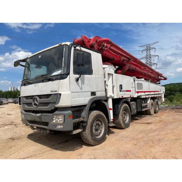 Construction Machinery Putzmeister 56 Meter on Benz Concrete Pump Truck