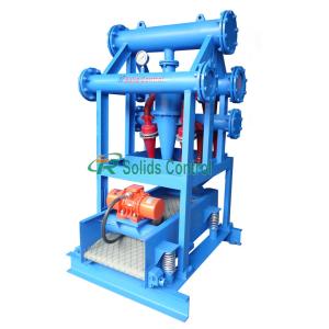 Buy cheap 4 Cyclones Oilfield Drilling Solids Control Mud Cleaner from wholesalers