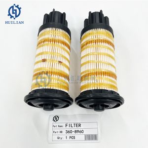 Buy cheap cat 360-8960 Excavator Spare Part Fuel Filter Replace for 3608960 Construction Machinery Excavator Engine Accessories Fuel Filter from wholesalers