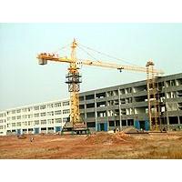 Buy cheap 50m Boom 5015 stationary attached Tower Crane Luffing Crane with 50.2 Height Under Hook product
