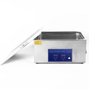 China 22L Capacity Ultrasonic Cleaner 480w 40kHz Frequency With Adjustable Heating / Timer on sale