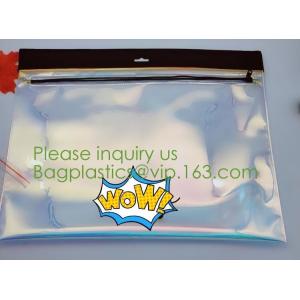 Buy cheap Packaging Bag Customized PVC Zipper Bag,frosted slider transparent Zip lockk water proof clear pvc custom bag bags zipper from wholesalers