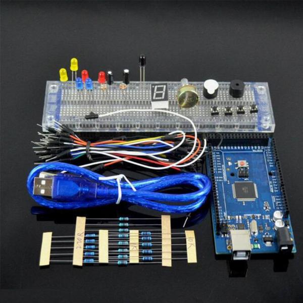 DIY Basic Starter Kit for Arduino with MYB-120 Transparent Breadboard Arduino