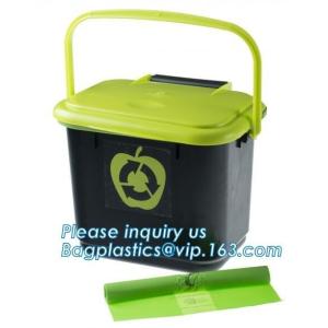 Buy cheap 100% biodegradable compostable self adhesive plastic bags, 100%certified compostable bags for lawn and leaf from wholesalers