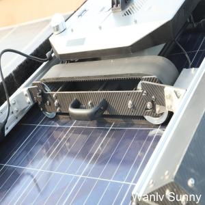 Cold Water Cleaning Process for Customized Automated Solar Panel Cleaning Robot