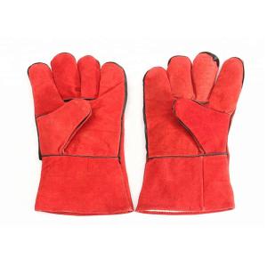 Buy cheap High Temperature Welding Work Gloves Fully Welted Seams Long Life Span from wholesalers