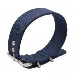 Buy cheap ROHS Nylon Webbing Watch Strap 22mm With Metal Hole from wholesalers