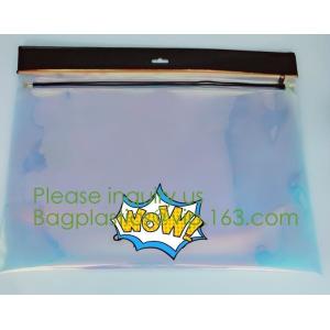 Buy cheap Packaging Bag Customized PVC Zipper Bag,frosted slider transparent Zip lockk water proof clear pvc custom bag bags zipper from wholesalers