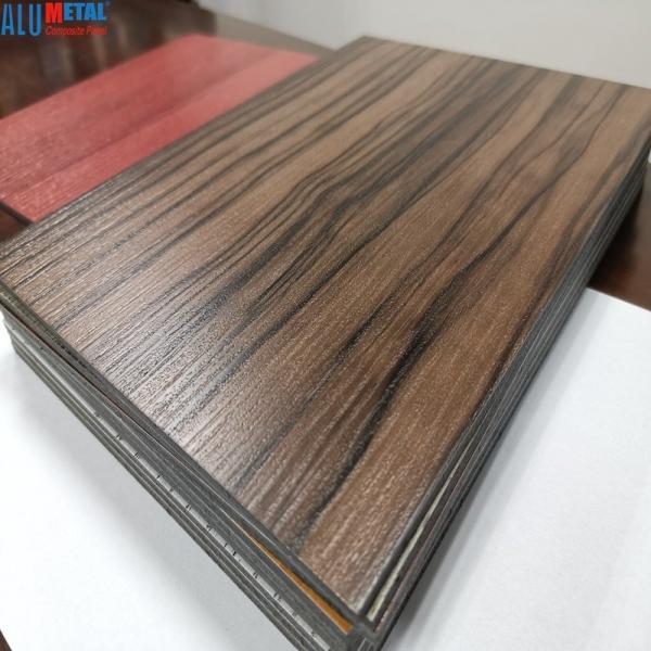 Buy cheap 3mm Wooden Aluminum Composite Panel 3D Wooden Grain from wholesalers