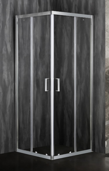Buy cheap Stylish Square Shower Enclosures With Chromed Profile For Modern from wholesalers