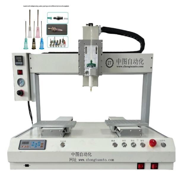 Buy cheap Desktop Auto Dispensing Machine Automatic Silicone Dispensing Robot from wholesalers