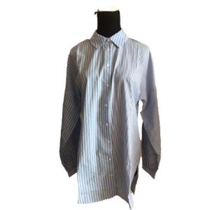 Buy cheap Blue And White Striped Spring Turn Down Collar Shirt from wholesalers