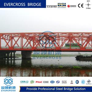 Buy cheap Permanent Steel Truss Bridge / Steel Frame Bridge With High Strength from wholesalers