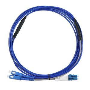 Buy cheap SC to LC Fiber Optic Patch Cable Duplex for Data Center FTTx from wholesalers